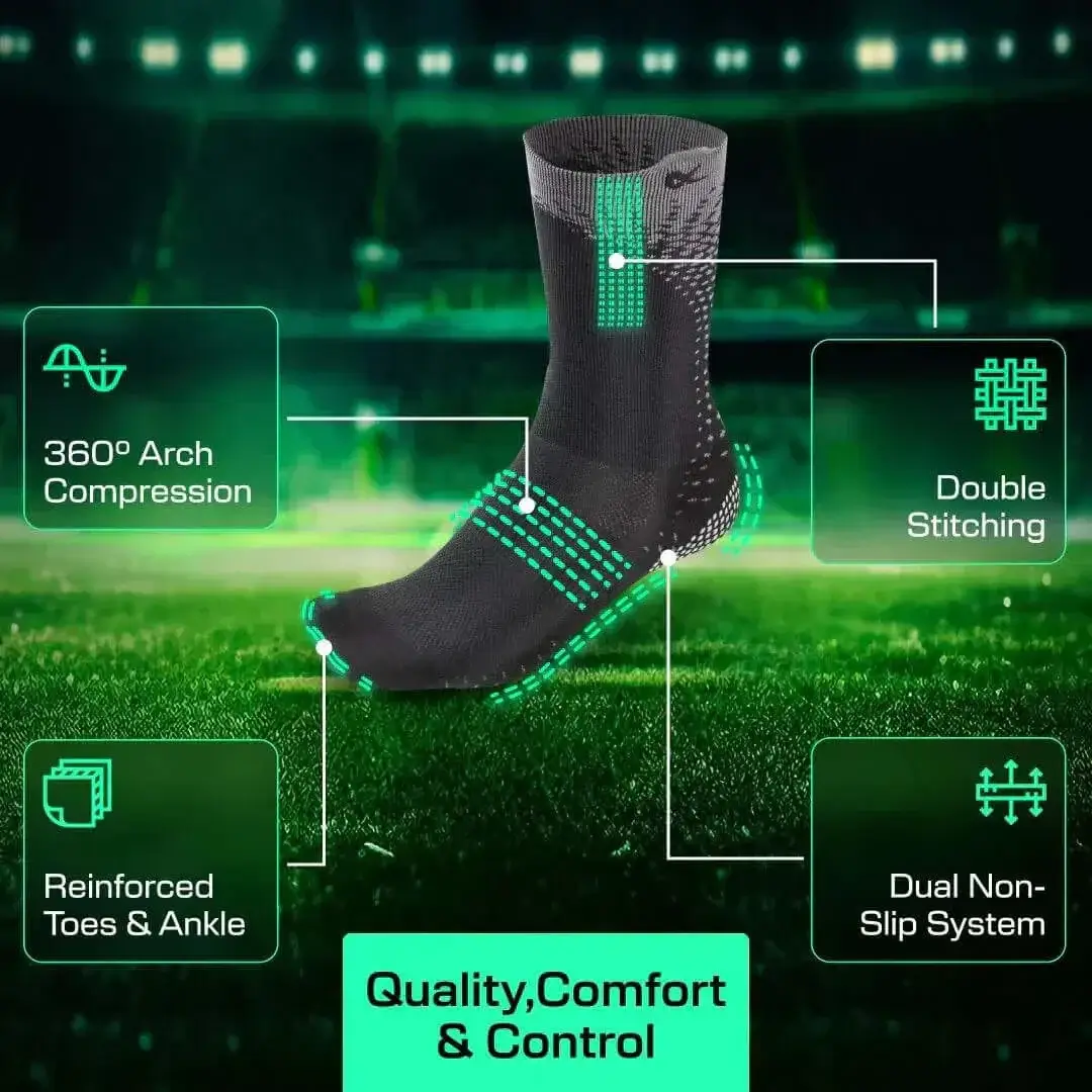 Grip Cleat Socks by LUX - Calf - Adult One-Size - Image 3